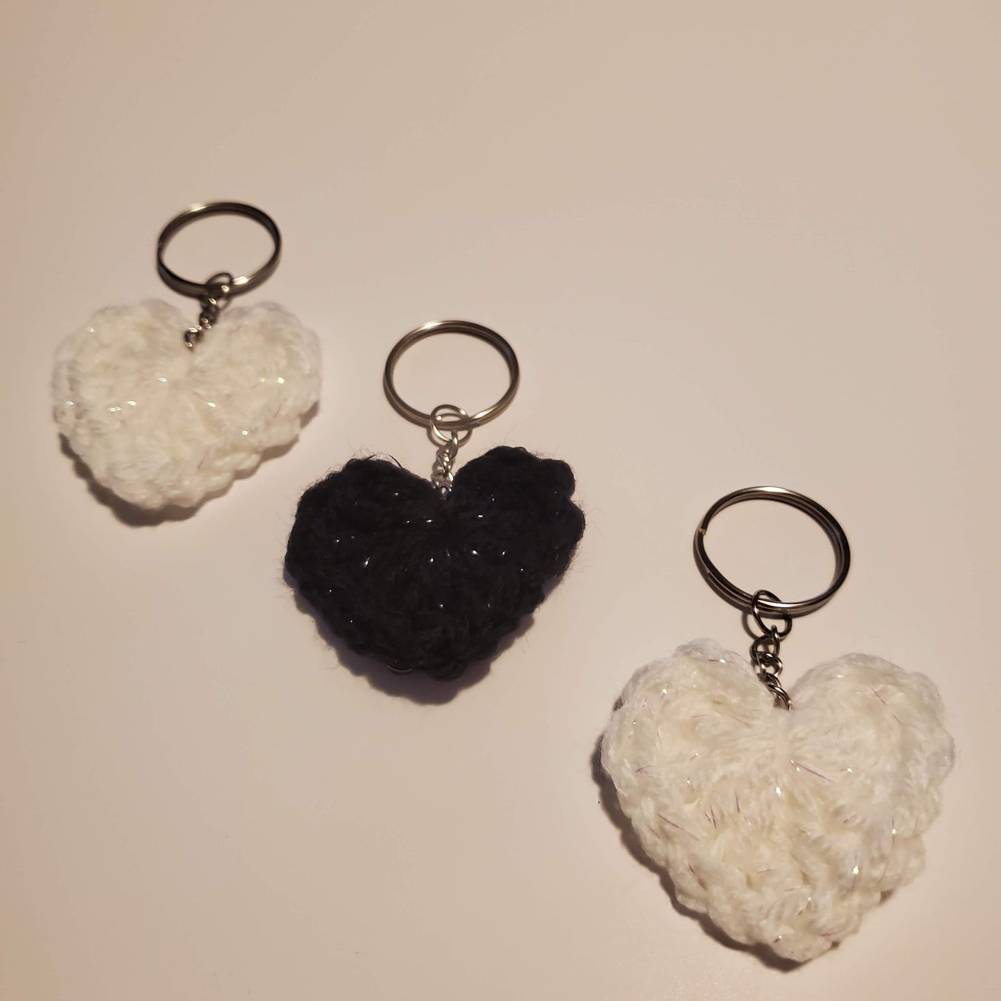 Heart/Skull Key Rings Sets