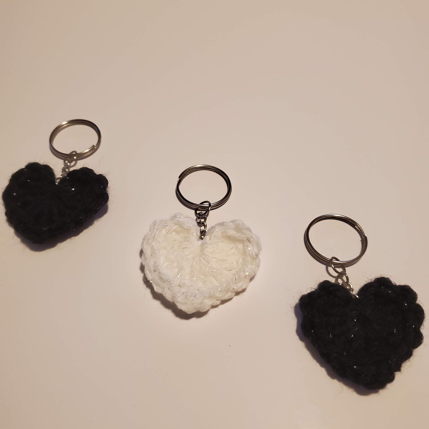 Heart/Skull Key Rings Sets