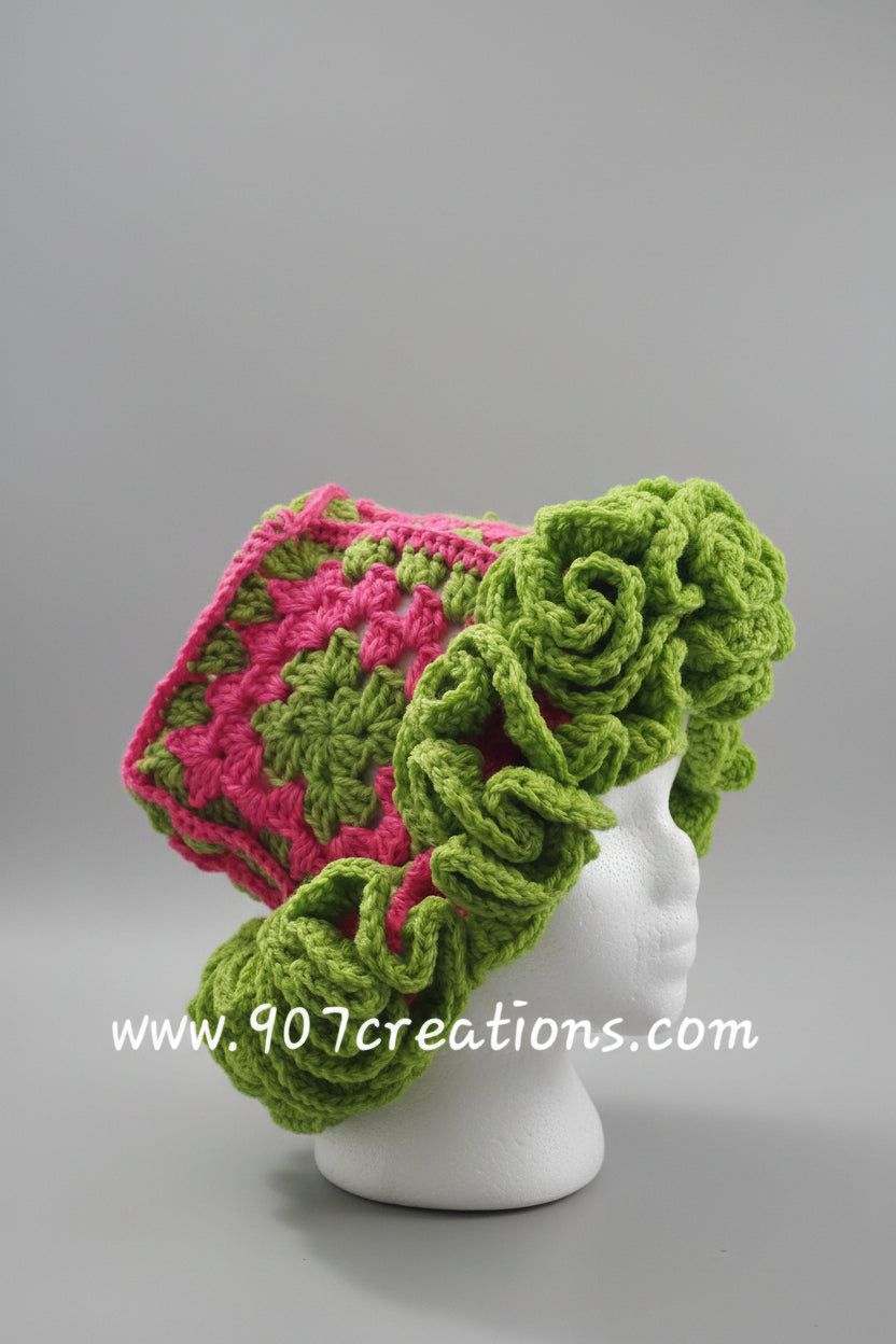 Ruffled Bucket Hat
