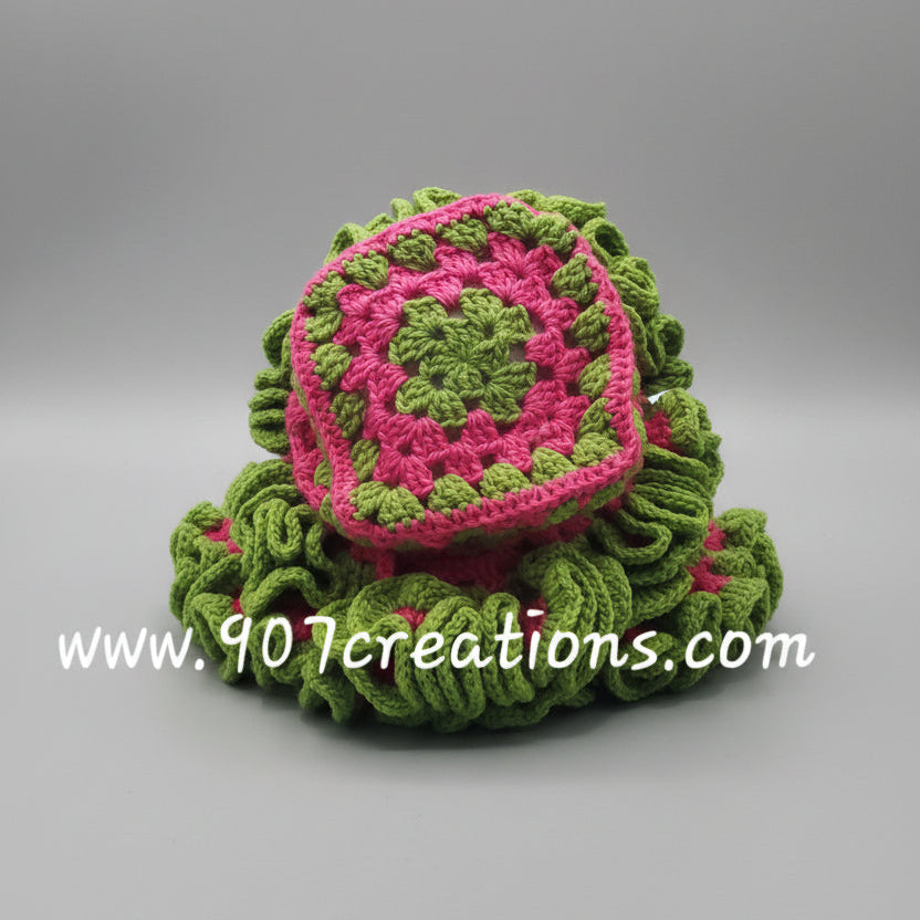 Ruffled Bucket Hat