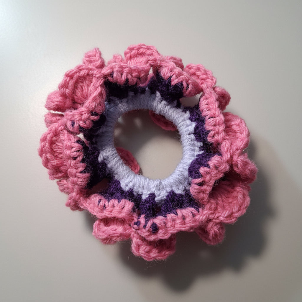 Flower Ponytail Holder