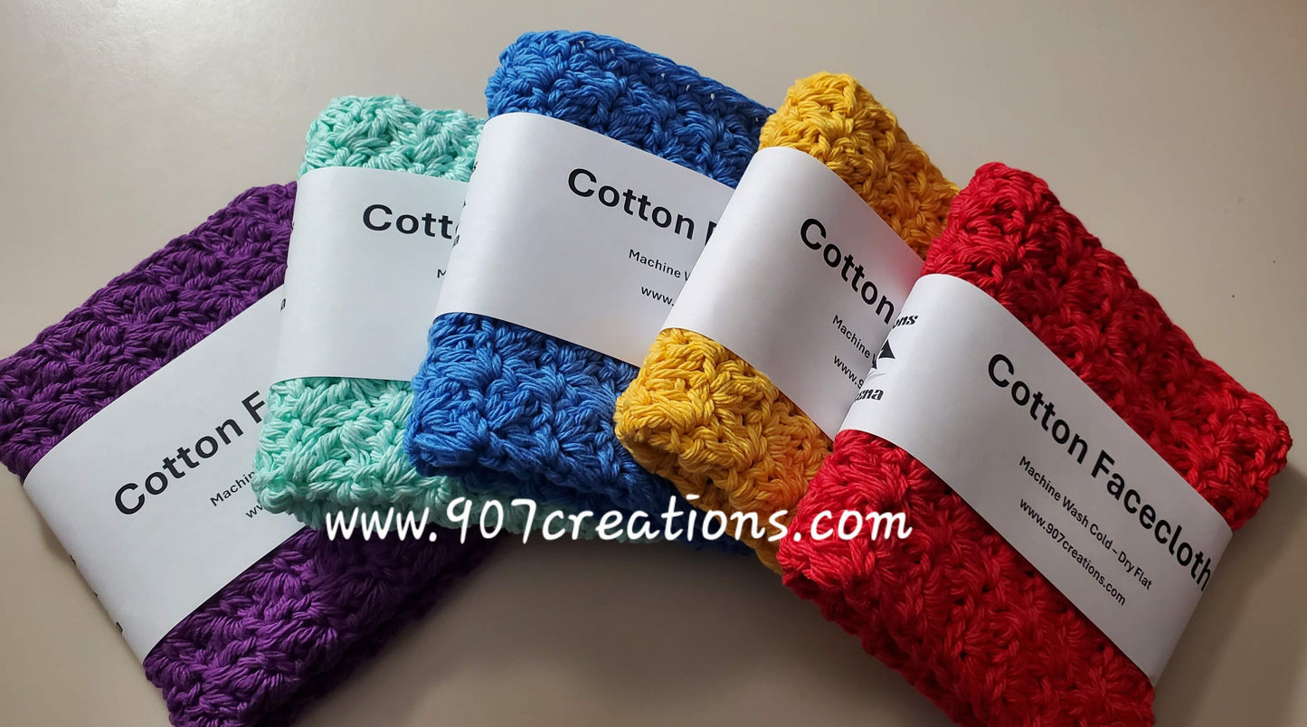 Cotton Facecloth