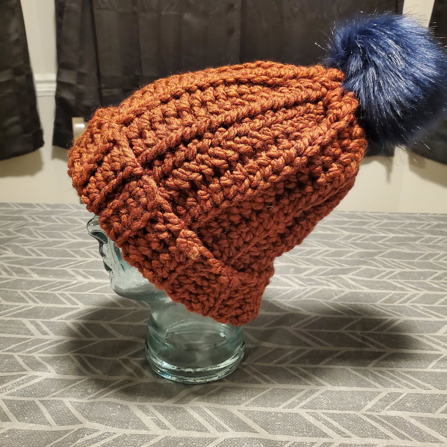 Beanie Hat w/Pom Pom