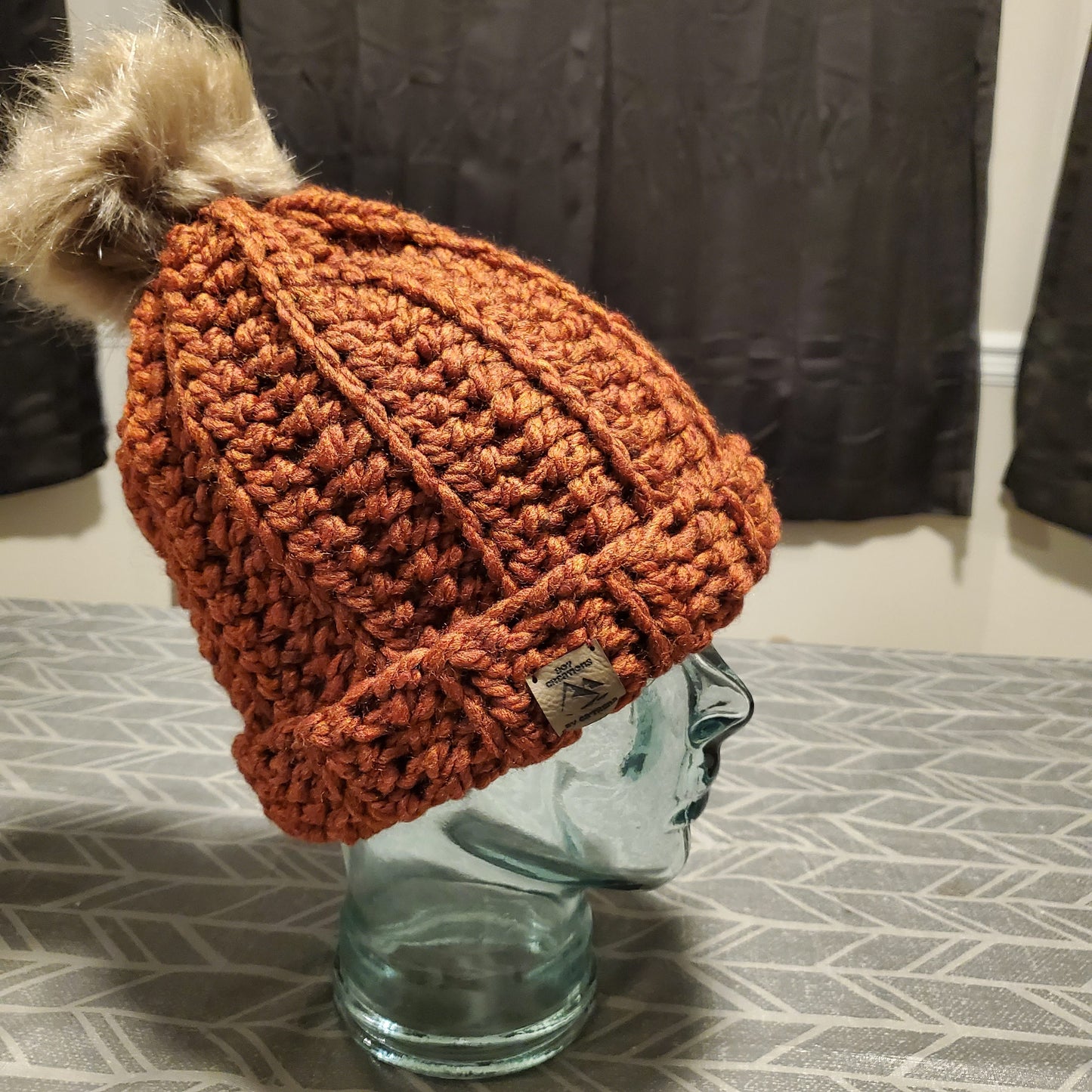 Beanie Hat w/Pom Pom