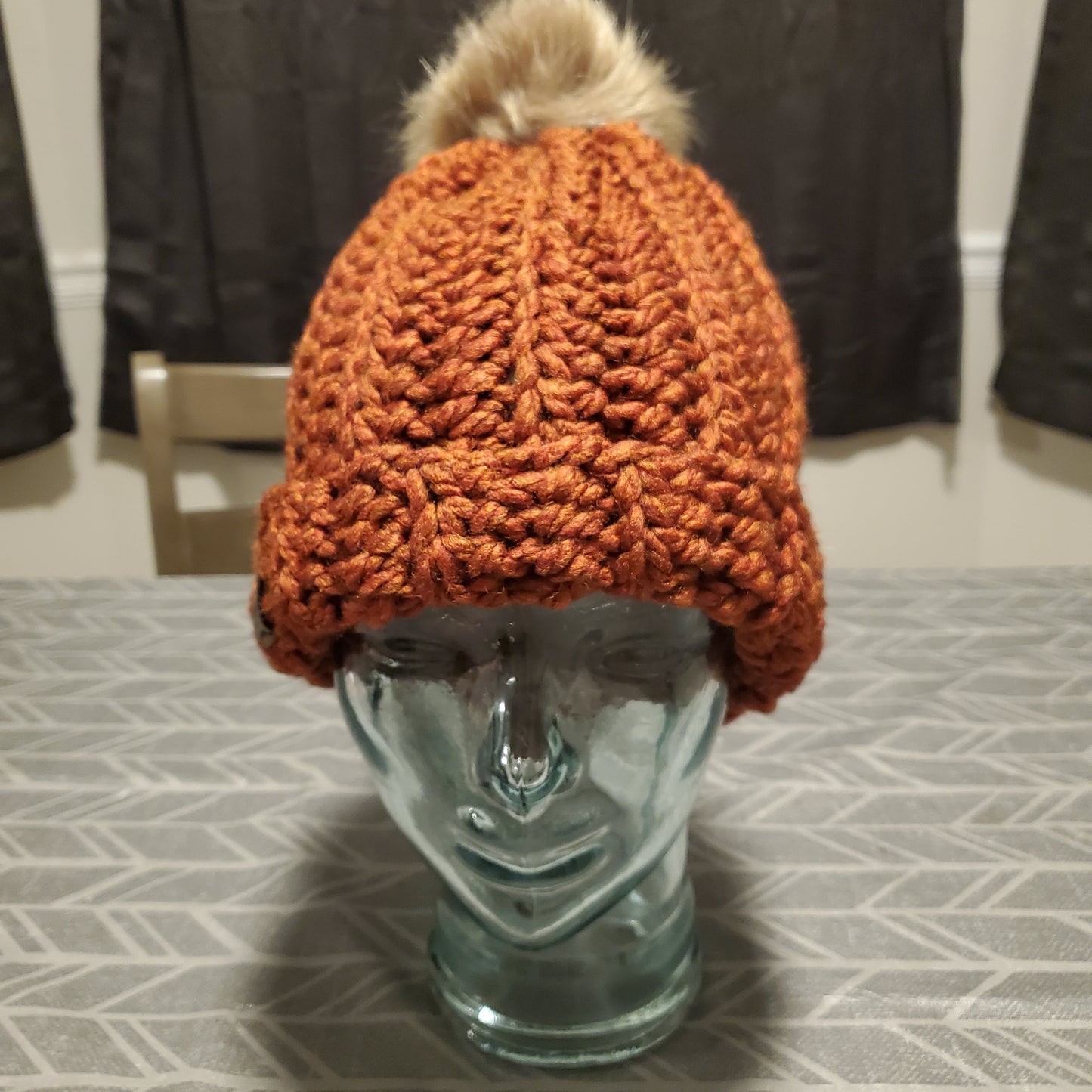 Beanie Hat w/Pom Pom