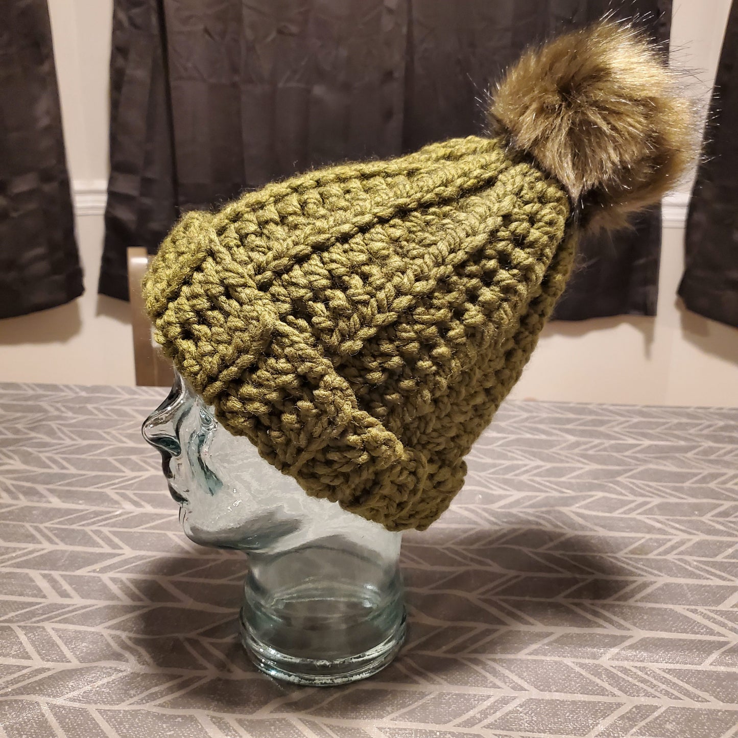 Beanie Hat w/Pom Pom