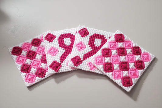 Pink Ribbon Coaster